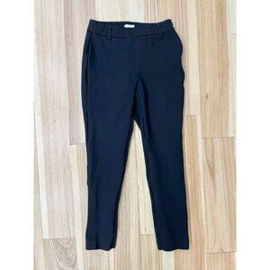 J by J. Crew Ponte Slim Work Pant Black 0